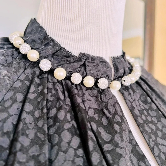 Kate Spade New York Faux Pearl Trimmed Top Women’s XS - Picture 4 of 7